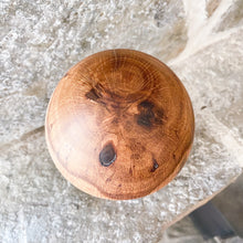 Load image into Gallery viewer, Hand Turned Oak Mushroom Candlestick Sculpture
